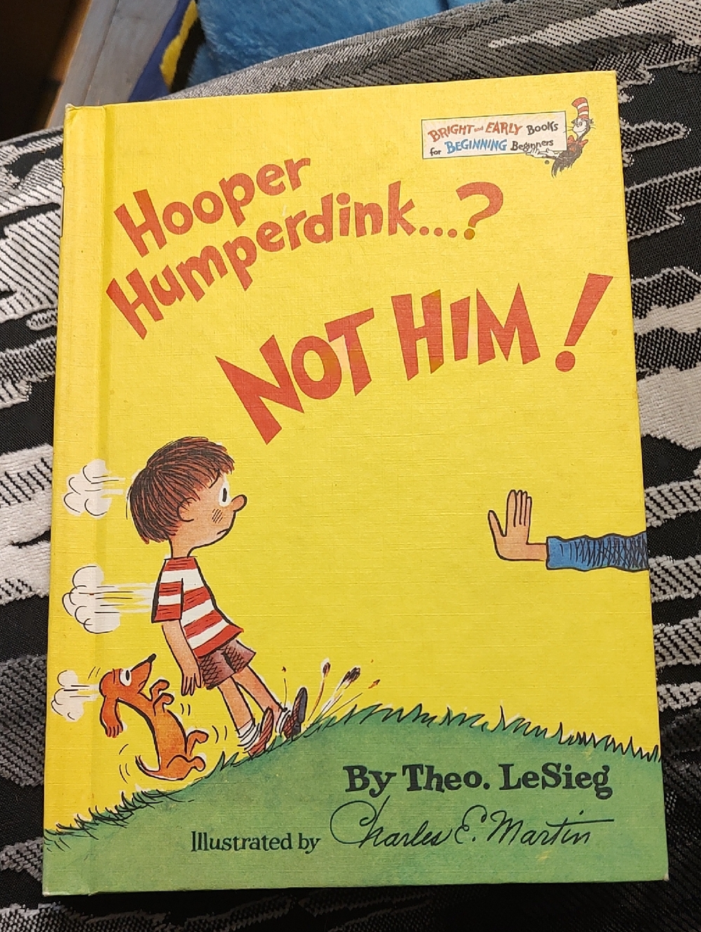Hooper Humperdink...? Not Him! - Dr. Seuss (Theo. LeSieg) Yellow Hardcover